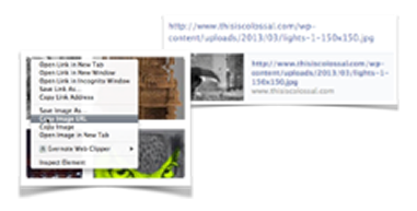 Sharing a nonsensical text link